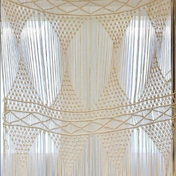 Geometric Macrame Indie Hippie Living Room/Bedroom/Dorm/Wall/Home Decor/Art - Picture 5 of 7